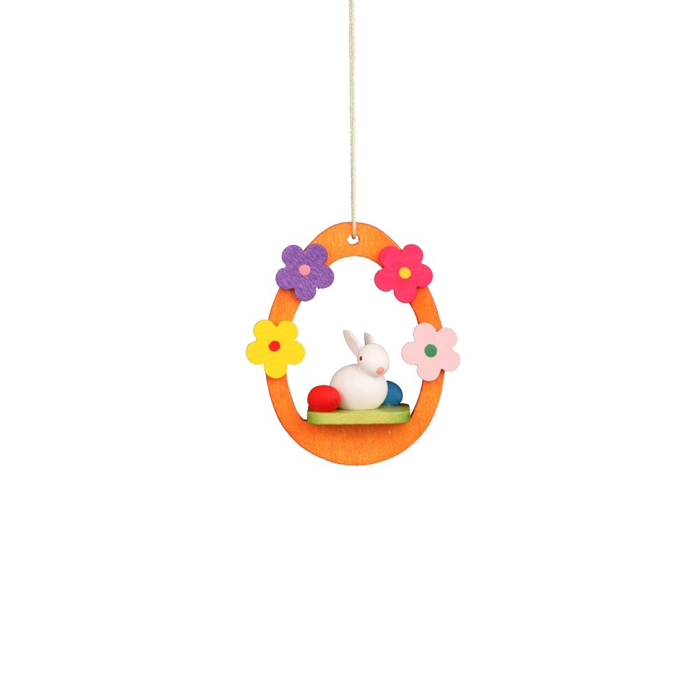 Christian Ulbricht ORNMNT-WHT Rabbit in Egg Each