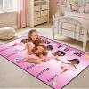 African Black Girl Rugs for Bedroom God Says You are Pink Girls Floor Rug for Living Room Ballerina Princess Carpets for Entrance Religious Room Decor Gift, 47" x 31" (2.7 x 3 Feet) view 2