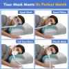 IKSTAR Cooling CPAP Pillow for Side Sleepers - Sleep Apnea Pillow for CPAP User - Reduce Air Leak/Hose Tangle/Mask Pressure - Memory Foam Neck Support Nasal Pillows Side/Back/Stomach Sleeper view 3