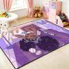 Afro Black Girls Rugs - Purple Carpets for Bedroom & Living Room - Black Girls Home Decor - 47" x 39" (3 x 4 Feet) Yoga Mats & Floor Mats view 2