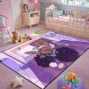 Afro Black Girls Rugs - Purple Carpets for Bedroom & Living Room - Black Girls Home Decor - 47" x 39" (3 x 4 Feet) Yoga Mats & Floor Mats view 4