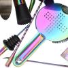 8Pcs/Set Bartender Kit 304 Stainless Steel Wine Drink Mixer Martini Shaker Jigger Heat Preservation Cocktail Shaker Jigger Set for Bar , Cocktail Shaker Set Bartender Kit , Bartender Kit Cocktail M view 2