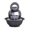 HIHELO Tabletop Fountain Tabletop Fountain Home Decoration Circulating Water Ornament Desktop Lucky Fountain Indoor Flowing Water Decorative Fountain Indoor Fountain view 1