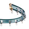 Flexible Bendable Ceiling Curtain Track, Curved Curtain Track Ceiling Mount Room Divider Ceiling Track For Curtains, RV Curtain Track, Curtain Rail Ceiling Wall Mount ( Color : Wall hanging , Size : 1 view 1