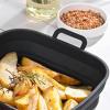 2PCS Foldable Air Fryer Silicone Pot, 8inch Silicone Air Fryer Liners Thickened Fryer Silicone Baking Tray for Kitchen Tool() view 3