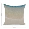 Beach Seaside Waves Throw Pillow Covers Sparkling Sea Cushion Case Sparkling Sea Pillowcase with Hidden Zipper Sparkling Sea Pillow Case for Sofa Bench Bed Home Decor 16x16in view 2