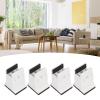 Srliya 4PCS Table Bed Risers, Adjustable Furniture Risers with Screw Clamp, Heavy Duty Sofa Couch Desk Bed Furniture Risers view 3