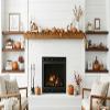 Modern Timber Craft Reclaimed Wood Floating Wall Shelf | Solid Rustic American Barnwood with Floating Shelf Brackets | 2.75" Thickness | 30" L x 7" D, Rustic Original - Unfinished view 2