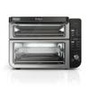 Ninja DCT401 12-in-1 Double Oven with FlexDoor, FlavorSeal & Smart Finish, Rapid Top Convection and Air Fry Bottom , Bake, Roast, Toast, Air Fry, Pizza and More, Stainless Steel view 1