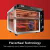 Ninja DCT401 12-in-1 Double Oven with FlexDoor, FlavorSeal & Smart Finish, Rapid Top Convection and Air Fry Bottom , Bake, Roast, Toast, Air Fry, Pizza and More, Stainless Steel view 3