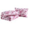 Betsey Johnson - Quilt Set, Reversible Brushed Microfiber Bedding with Matching Shams, Diamond Stitched Bedroom Decor (Floral Vineyard Pink, Queen) view 4
