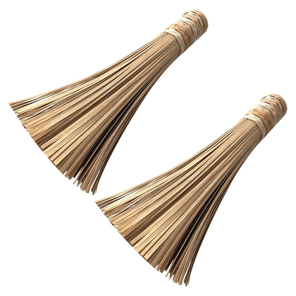 (Pack of 2) Bamboo Wok Brush (12")