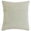 CC Home Furnishings 20" Gray and White Scandinavian Diamond Motif Square Throw Pillow view 3