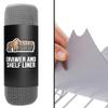 Gorilla Grip Drawer Liner and Wire Shelf Liners Set of 4, Drawer Liner Size 12 in x 20 FT in Gray, Non Adhesive, Wire Shelf Liner Size 14x36 in Charcoal, Waterproof Hard Plastic, 2 Item Bundle view 1