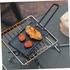 Cabilock Portable Grill Plate Bbq Pan with Handle Non-stick Griddle for Camping Outdoor Cooking view 3
