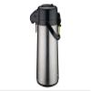84 Oz Airpot Thermal Coffee Carafe Insulated Stainless Steel Hot Tea Dispenser with Pump Button 2.5 Liter - Thermal Beverage Dispenser - Glass Lined Thermos Keeps Coffee Hot, Tea for 12 Hours (1 PACK) view 1