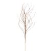 Vickerman 37" Champagne Wavy Twig Glitter Spray, 6 per Bag. view 1
