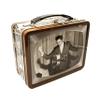Aquarius Elvis TV Fun Box - Sturdy Tin Storage Box with Plastic Handle & Embossed Front Cover - Officially Licensed Elvis Merchandise & Collectible Gift view 1