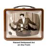 Aquarius Elvis TV Fun Box - Sturdy Tin Storage Box with Plastic Handle & Embossed Front Cover - Officially Licensed Elvis Merchandise & Collectible Gift view 3