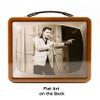 Aquarius Elvis TV Fun Box - Sturdy Tin Storage Box with Plastic Handle & Embossed Front Cover - Officially Licensed Elvis Merchandise & Collectible Gift view 4