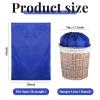 Woanger 12 Pack 28 x 45 Inch Extra Large Laundry Bags Bulk Washable Travel Laundry Bag with Drawstring Closure Large Dirty Clothes Organizer for College Dorm Home Hotel Camping(Blue) view 2