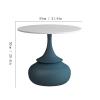 BNNP Tea Table for Living Room Round Side Table Modern Metal Small Coffee Table Home Living Room Sofa Side Decorative Coffee Table Bedroom Bedside Table Coffee Table view 3