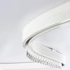 ZJKXJH Flexible Bendable Curtain Track, Ceiling Wall Mounting Room Curtains Divider, Aluminum Hotel RV Shower Bay Window Curtain Rail (Color : Ceiling Mount, Size : 732cm/24ft) view 1