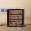 18x24 Shadow Box with Shelves and Hinged Door, Extra Large Shadow Boxes Display Cases with Movable Shelves for Coins Medals Bouquet Figures Miniatures-Black view 4