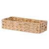 Hand-woven Basket Seagrass Storage Rectangular Basket for Organizing Farmhouse Magazine Holder for Bathroom view 1