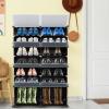 DDOY shoe organizer Sturdy clear shoe boxes stackable Space-Saving shoe containers Dust-proof shoe organizer cabinet Easy Assembly clear shoe box sneaker storage for sneakerheads view 4
