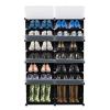 DDOY shoe organizer Sturdy clear shoe boxes stackable Space-Saving stackable shoe boxes Dust-proof clear shoe box Easy Assembly stackable shoe boxes sneaker storage for sneakerheads view 3