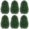 Shappy 90 ft 6 Rolls Wedding Tinsel Garland Decor Glitter Metallic Twist Garland Wedding Summer Luau Birthday Party Indoor Outdoor Hanging Home Decor(Matte Green) view 1