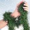 Shappy 90 ft 6 Rolls Wedding Tinsel Garland Decor Glitter Metallic Twist Garland Wedding Summer Luau Birthday Party Indoor Outdoor Hanging Home Decor(Matte Green) view 4