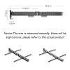 XYXHEII Folding Indoor Laundry Drying Rack, Wall Mounted Clothes Hanger, Clothes Drying Rack Folding, Retractable Clothes Rack Wall Mount, Space-Saver Strong Load-Bearing Durable view 4