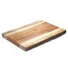 AeraVida Aesthetic Handmade Natural Bark Light Brown Rain Tree Wood | Cutting Board | Kitchen Essential Home Decor Serving Tray | 12" x 7" view 3