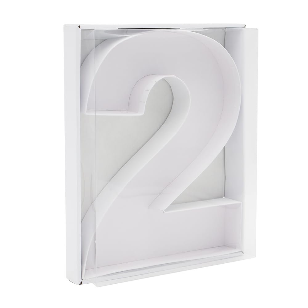 SHENGHE 12" Fillable Cardboard Letter Charcuterie Gift Cupcake Box With Cover Sweets Packaging (2)