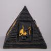 Ancient Egyptian Pyramid Art pharaonic inscriptions Black and Gold Made in Egypt. view 2
