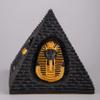 Ancient Egyptian Pyramid Art pharaonic inscriptions Black and Gold Made in Egypt. view 4
