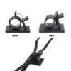 Magik 100-200Pc Adjustable Multipurpose SelfAdhesive Cable Clip Wire Clamp Organizer (100 Pack, Black) view 4