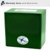 CarrySafe TSA-Approved Travel Urn Kit Guaranteed Fly-Safe Temporary Cremation Urn for Human Ashes Personalized, Airline Friendly, 200 Cu in, Green Plastic with Travel Box view 3