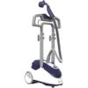 SINGER SteamWorks Pro 2.0 (1500W) | Standing Steamer for Clothes | 4 Steam Settings, Strong Penetrating Steam, 45 Second Heat-up & 2.5l Tank Capacity for Wrinkle-Free Results | White/Blue view 1