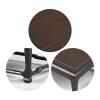 ARZARF Bonsai Pedestal Wooden Pedestal, Display Stand, Wood Decorative Base for Craft Tea Set Plants Ornaments Display Rectangle Vase Pedestal Stands view 3