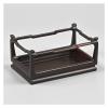ARZARF Bonsai Pedestal Wooden Pedestal, Display Stand, Wood Decorative Base for Craft Tea Set Plants Ornaments Display Rectangle Vase Pedestal Stands view 4