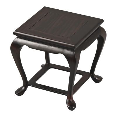 ARZARF Bonsai Pedestal Wooden Vase Base Display Stands Hand-Crafted Rosewood Oriental Vase Stand Accessories Decor/Fish Bowl Stand (4.3inches High) Vase Pedestal Stands