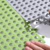HUHJYUGE Shower Mat Non Slip Square 12x12in, TPR Splicing Bath Mat, with Drain Holes and Drain Posts Interlocking Bathtub Mat, for Stand up Showers and Small Bathtubs, Dirt Resistant view 3