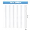 SUPERFINDINGS About 200Pcs Acrylic Dowel Rods Clear Lollipop Sticks 25.1x0.3cm Cake Topper Sticks for Candy Dessert Chocolate Handmade DIY Crafts,Diameter:3mm view 3