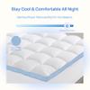 California Design Den Twin Mattress Topper, Thick Cooling Pillow Top Mattress Topper Twin for Restful Sleep, 900 GSM Fill, Breathable & Gentle on Skin view 2
