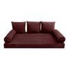 SLIPCOVER ONLY S.V3 Velvet Indoor Daybed Mattress Pillow Covers Knife Edge Twin AD368 view 2