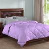 RESTURA California King Comforter Diamond Pattern Quilt Egyptian Cotton 1000 Thread Count Lilac 500 GSM 1 Piece Comforter for California King Size Bed view 3
