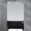 SPXMQSS Bathroom Cabinets with Lights, LED Mirror Cabinet Stepless Dimming with Shelves Cupboard Bathroom Wall Cabinets with Socket Wall Mounted Storage Units A,50 * 80 * 13cm view 1